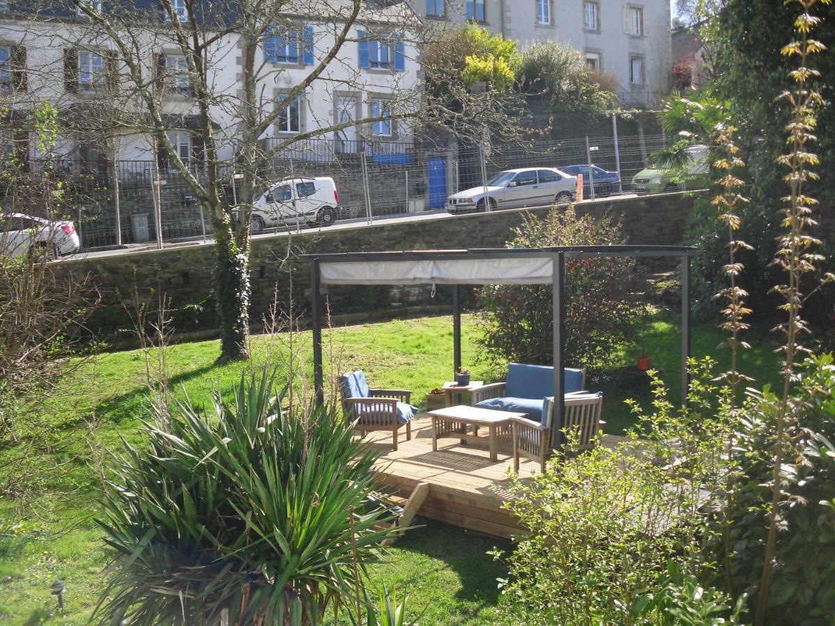 Appartement La Loob Gites De Daumesnil Etage Morlaix Bagian luar foto