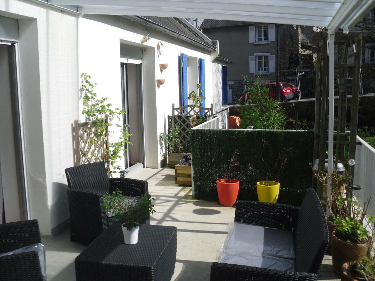Appartement La Loob Gites De Daumesnil Etage Morlaix Bagian luar foto